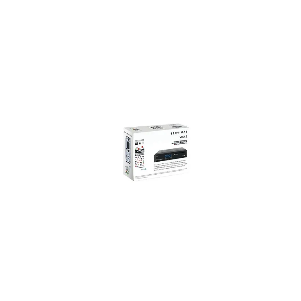 Servimat Antenne, Parabole Et Fixation-PACK III Récepteur TV satellite Full HD + Carte d'accès TNTSAT V6 Astra 19.2E + Câble HDMI