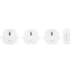 Pack 3 modules + 1 télécommande intérieurs