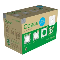 Schneider Electric Interrupteur Encastrable-Pack Odace blanc 60 pièces