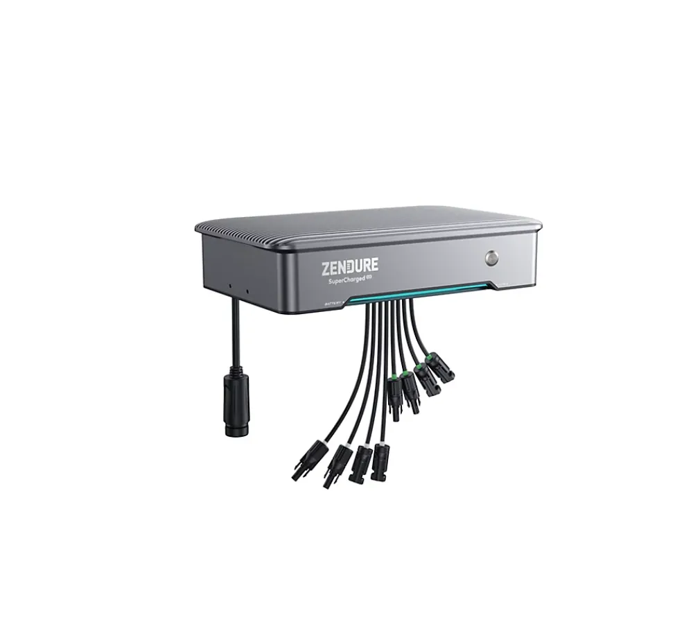 Zendure Station Électrique-Pack onduleur hybride SolarFlow Hyper 2000 + Batterie de stockage AB2000