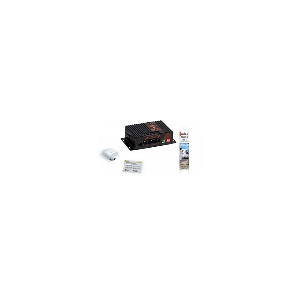 Antarion PACK Panneau Solaire Souple 135W + Régulateur de charge Bluetooth + passe-toit + Dekasyl MS1 Camping-Car