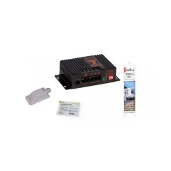 Antarion Pack Panneau solaire 120W + Kit de pose solaire avec régulateur MPPT10A BLUETOOH
