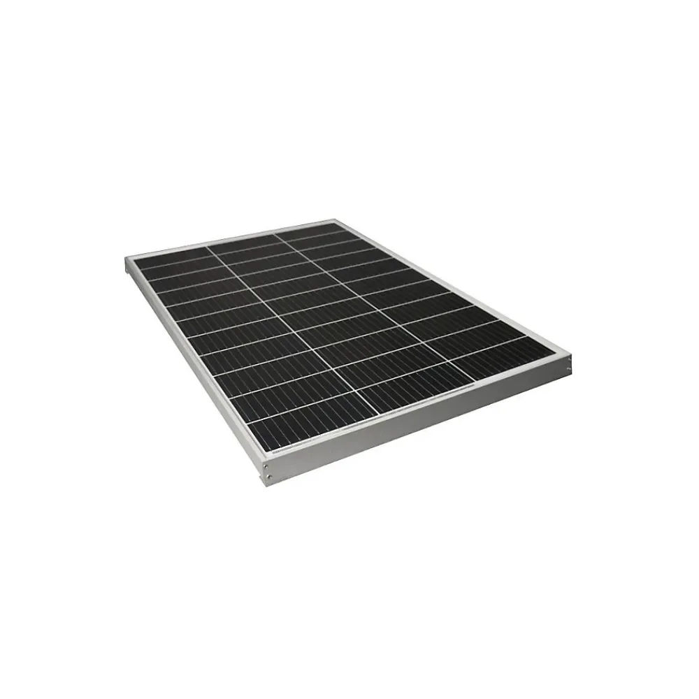 Eza PACK Panneau Solaire 130W Monocristallin + Régulateur Solaire MPPT LCD 10A+ Kit Colle