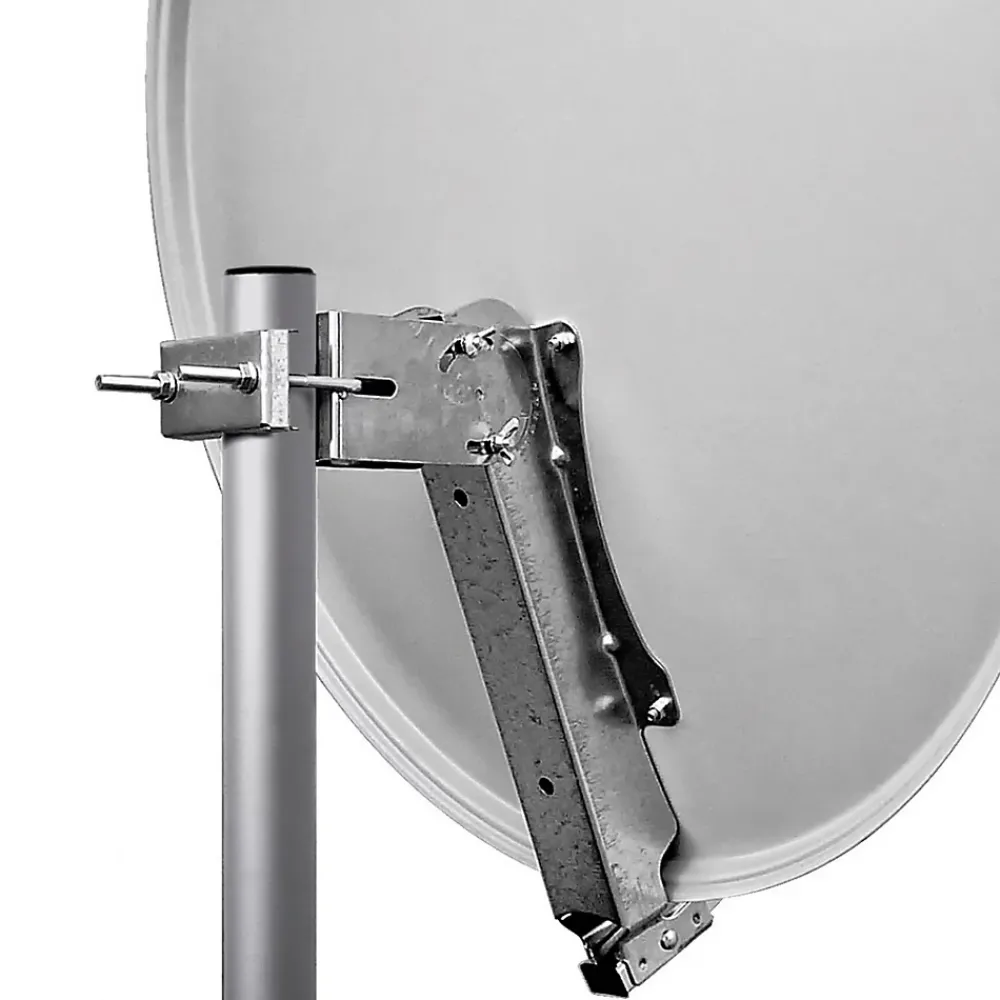Hdsat Antenne, Parabole Et Fixation-Pack Parabole Acier 80cm + OPTEX Récepteur ORS9939HD Fransat + Bras Coudé Déport 30cm Diamètre 40mm + Tête LNB