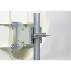 Hdsat Antenne, Parabole Et Fixation-Pack Parabole Satellite Fibre Composite Blanche 60cm + LNB Single + Décodeur Satellite ASTRA HD + Carte