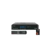 Hdsat Antenne, Parabole Et Fixation-Pack Parabole Satellite Fibre Blanche 85cm + LNB Single + Récepteur Décodeur TV Satellite HD + Carte + Bras Coudé