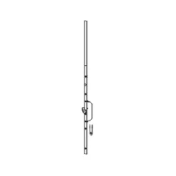 Ferco Loquet, Targette Et Moraillon De Porte-Pack rallonge SECURY X SH2 têtière 24 en U - - K-19565-02-0-1
