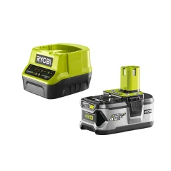 Ryobi Pack Pistolet à colle 2 températures 18V One+ RGL18-0 - 1 Batterie 4.0Ah - 1 Chargeur rapide RC18120-140