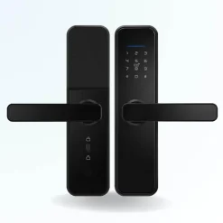 LOCKY Pack serrure connectée -1 à code, badge et bluetooth + passerelle wifi