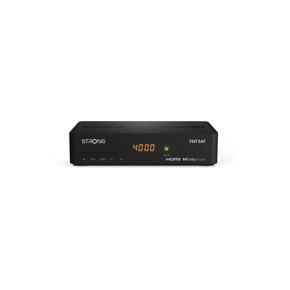 Strong PACK SRT 7408 Décodeur Satellite ASTRA HD + Carte TNTSAT + Câble HDMI Longueur 2m