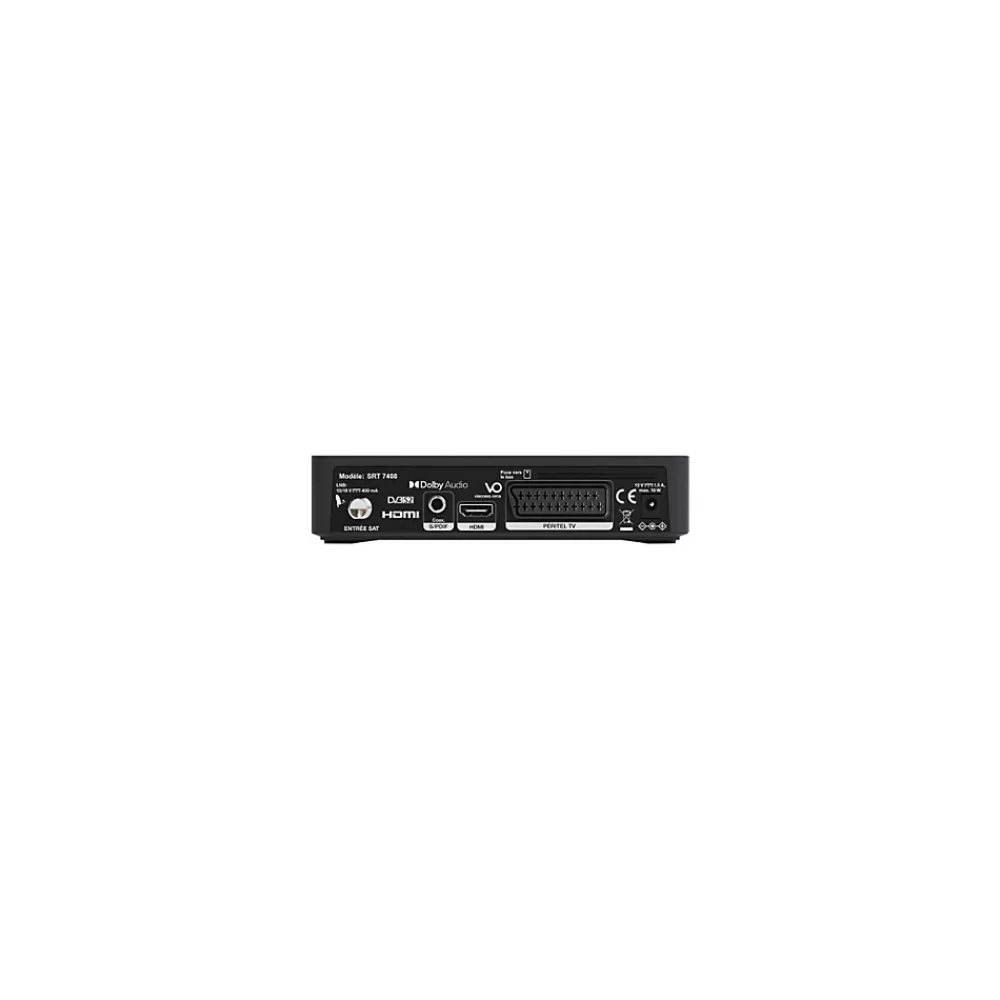 Strong PACK SRT 7408 Décodeur Satellite ASTRA HD + Carte TNTSAT + Câble HDMI Longueur 2m