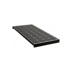 Antarion PACK 2x BLACK BOOSTER 170W Seul Panneau solaire Camping Car + Kit de pose solaire avec Régulateur de Charge