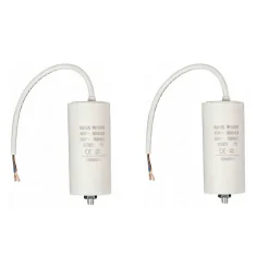 Fixapart Fusible-Pack 2x Condensateurs 50.0uf 450 V + Cable Condo fil 50mf