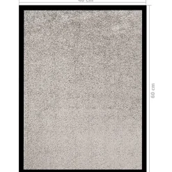 Vidaxl Patin, Feutre Et Embout-Paillasson Gris 40x60 cm