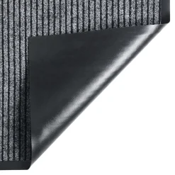 Vidaxl Patin, Feutre Et Embout-Paillasson rayé Gris 80x120 cm