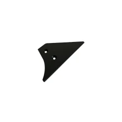 Homewell Equerre De Fixation-Paire d'embouts alu pour Porte Tablette B08R3P1KDS (Laqué Noir Mat RAL 9011)