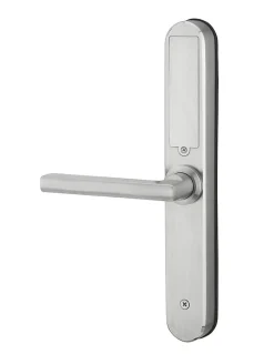 Thirard Paire de poignées connectées Intelock Room hôtel, pour porte d'hôtel, argent - INTELOCK