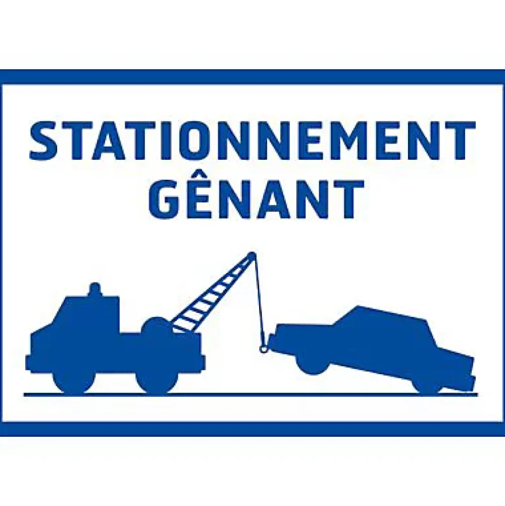 Chapuis Panneau De Signalisation-Panneau de signalisation "Stationnement gênant"