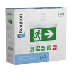 Braytron Panneau LED EXIT - Secours - 3W