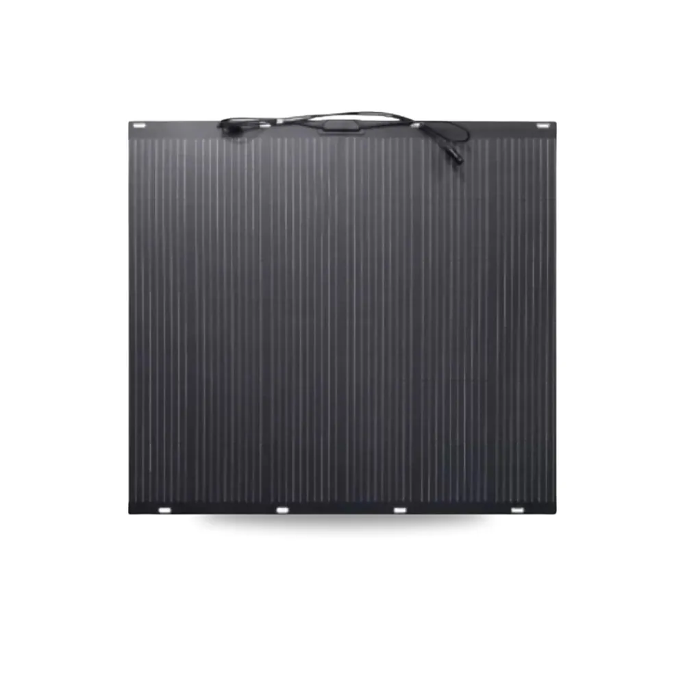 Kodak Panneau Solaire Plug And Play-Panneau Solaire Flexible 200W - Étanche IP68 - Léger et Durable - Adaptable aux Surfaces Courbes - Installation Facile