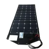 Galix Panneau solaire Monocristallin Pliable - 3 x 40 Watt - 18V Cellules back-contact Sun Power
