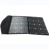 Galix Panneau solaire Monocristallin Pliable - 2 x 40 Watt - 18V Cellules back-contact Sun Power