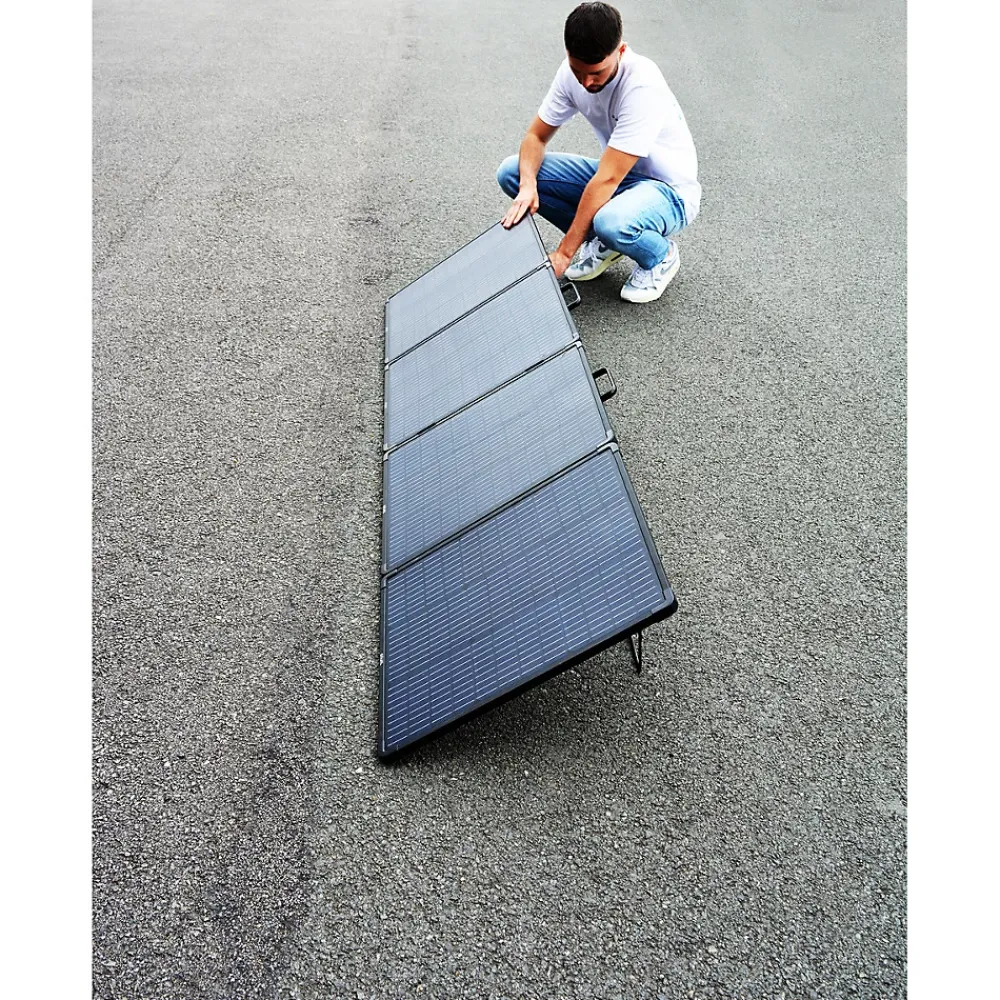 Orium Panneau Solaire Portable-Panneau solaire pliant cadré 200W -