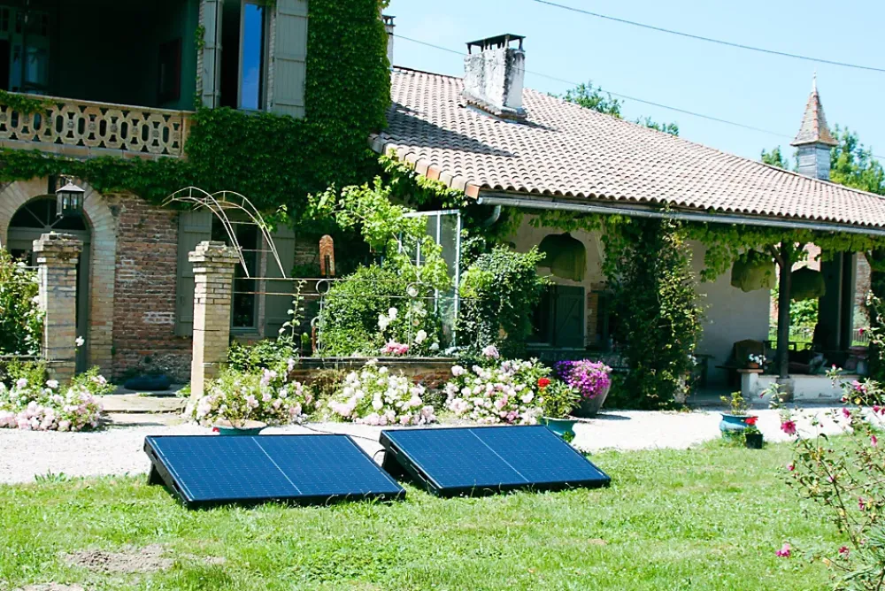 Panneau Solaire Plug And Play-Panneau solaire plug&play Supersola 370W l. 112 x L. 182 cm