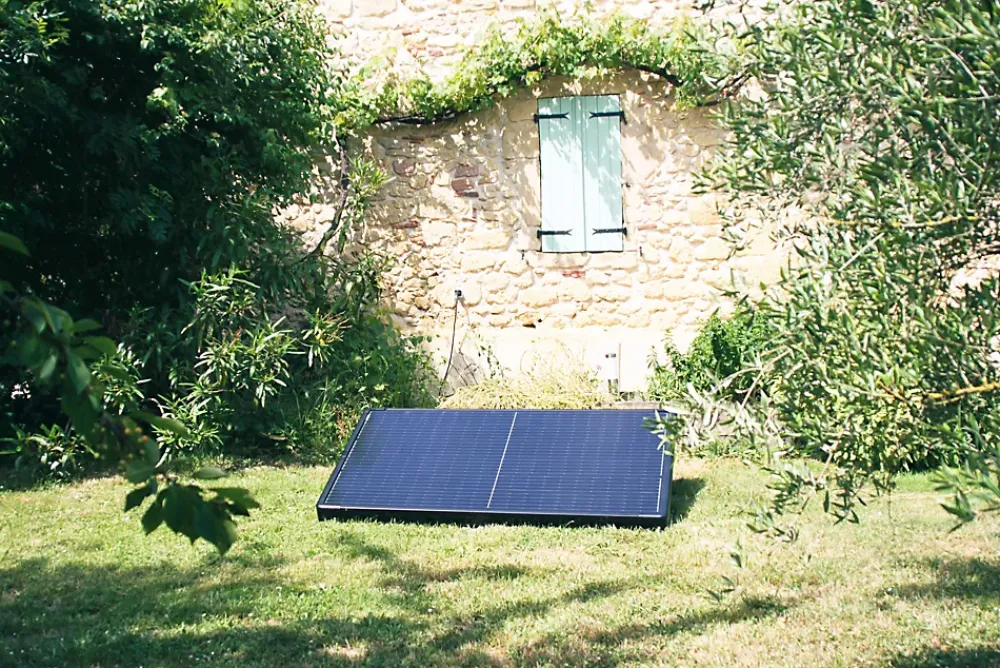 Panneau Solaire Plug And Play-Panneau solaire plug&play Supersola 370W l. 112 x L. 182 cm