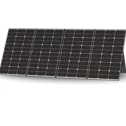 Kodak Panneau Solaire Portable 400W - Rendement 23% - Étanche IP65 - Léger et Pliable - Pieds Réglables - Connexions Multiples