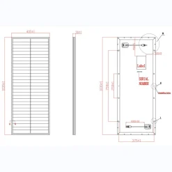 Galix Panneau Solaire À Composer-Panneau solaire Série Blackwell 85W
