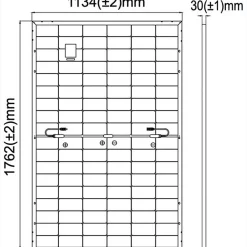 Galix Panneau Solaire Topcon BIFACIAL N type 450W