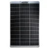 Eza Panneau Solaire Plug And Play-Panneau Solaire 100W SEMI-FLEX Technologie PERC Camping-car