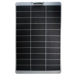 Eza Panneau Solaire Plug And Play-Panneau Solaire 100W SEMI-FLEX Technologie PERC Camping-car