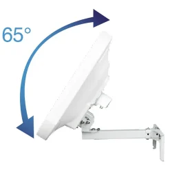 Metronic Parabole plate H+V - LNB intégée