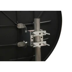 Hdsat Parabole satellite fibre composite gris anthracite 75cm + BRIDES INOX Anti Corrosion