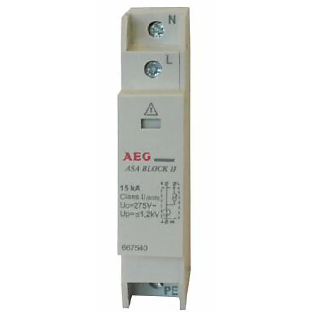 AEG Parafoudre-Parafoudre de secteur ASA block II 15kA
