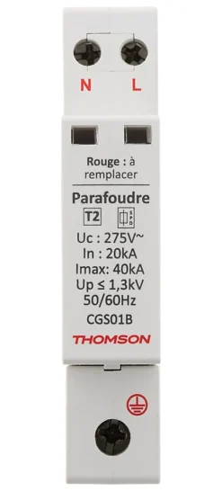 Thomson Parafoudre-Parafoudre modulaire Ph+N idéal T2 - 40KA -