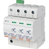 Gewiss Parafoudre triphasé + neutre 40 kA avec contact aux. de fin de vie - Type 2 - 4 modules - - GWD6420