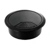 Diall Moulure, Goulotte Et Plinthe|Range-Fil Et Cache-Fil-Passe câble plastique noir Ø60 mm