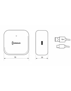 Thirard Passerelle Intelock WiFi et Bluetooth - INTELOCK