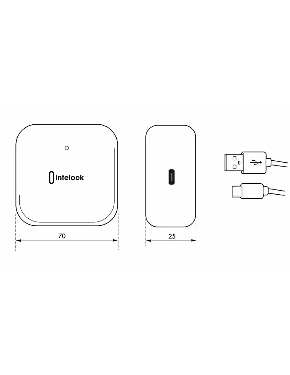 Thirard Passerelle Intelock WiFi et Bluetooth - INTELOCK