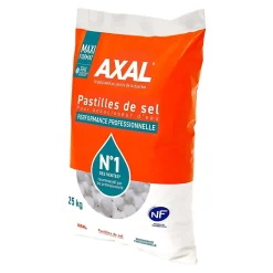 Axal Sel Pour Adoucisseur|Adoucisseur D'Eau-Pastilles de sel pour adoucisseur d'eau 25 kg