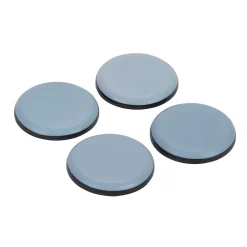 Diall Patin auto-adhésifs 40 mm x 4, blanc + gris/bleu