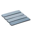 Diall Patin, Feutre Et Embout-Patin auto-adhésifs 24 x 100 mm x 4, blanc + gris/bleu