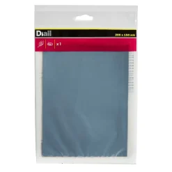 Diall Patin auto-adhésifs 200 x 150 mm x 1, noir + gris/bleu