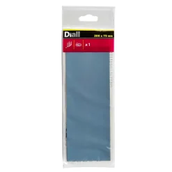 Diall Patin, Feutre Et Embout-Patin auto-adhésifs 200 x 75 mm x 1, noir + gris/bleu