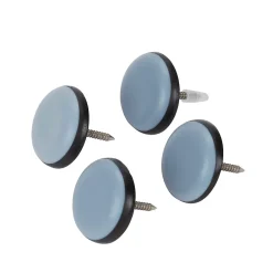 Diall Patin à clouer 37 mm x 4, noir + bleu/gris