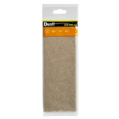 Diall Patin en feutre auto-adhésifs 215 x 80 mm x 1, beige
