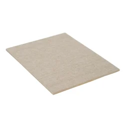 Diall Patin, Feutre Et Embout-Patin en feutre auto-adhésifs 215 x 170 mm x 1, beige